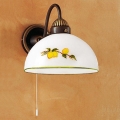 Kolarz 731.61.126 - Zidna lampa NONNA 1xE27/75W/230V sa motivom limuna