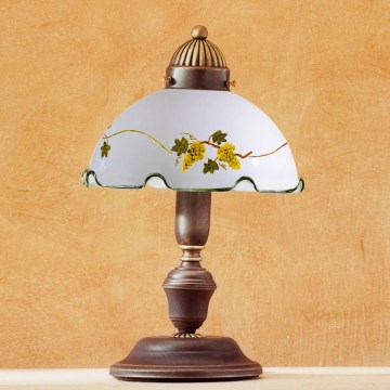 Kolarz 731.73.110 - Stona lampa NONNA 1xE27/75W/230V boja vina