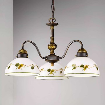 Kolarz 731.83.122 - Luster na lancu NONNA 3xE27/75W/230V vino