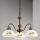 Kolarz 731.83.126 - Luster na lancu NONNA 3xE27/75W/230V limuni