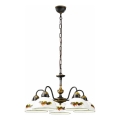 Kolarz 731.85.121 - Luster na lancu NONNA 5xE27/75W/230V vino/jagode
