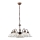 Kolarz 731.85.17 - Luster na lancu NONNA 5xE27/75W/230V plavi
