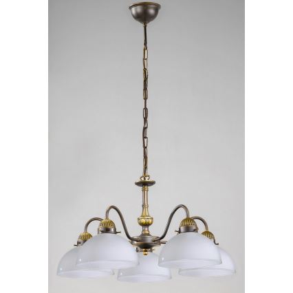 Kolarz 731.85.53 - Luster na lancu NONNA 5xE27/75W/230V