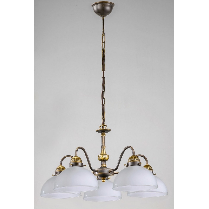 Kolarz 731.85.53 - Luster na lancu NONNA 5xE27/75W/230V