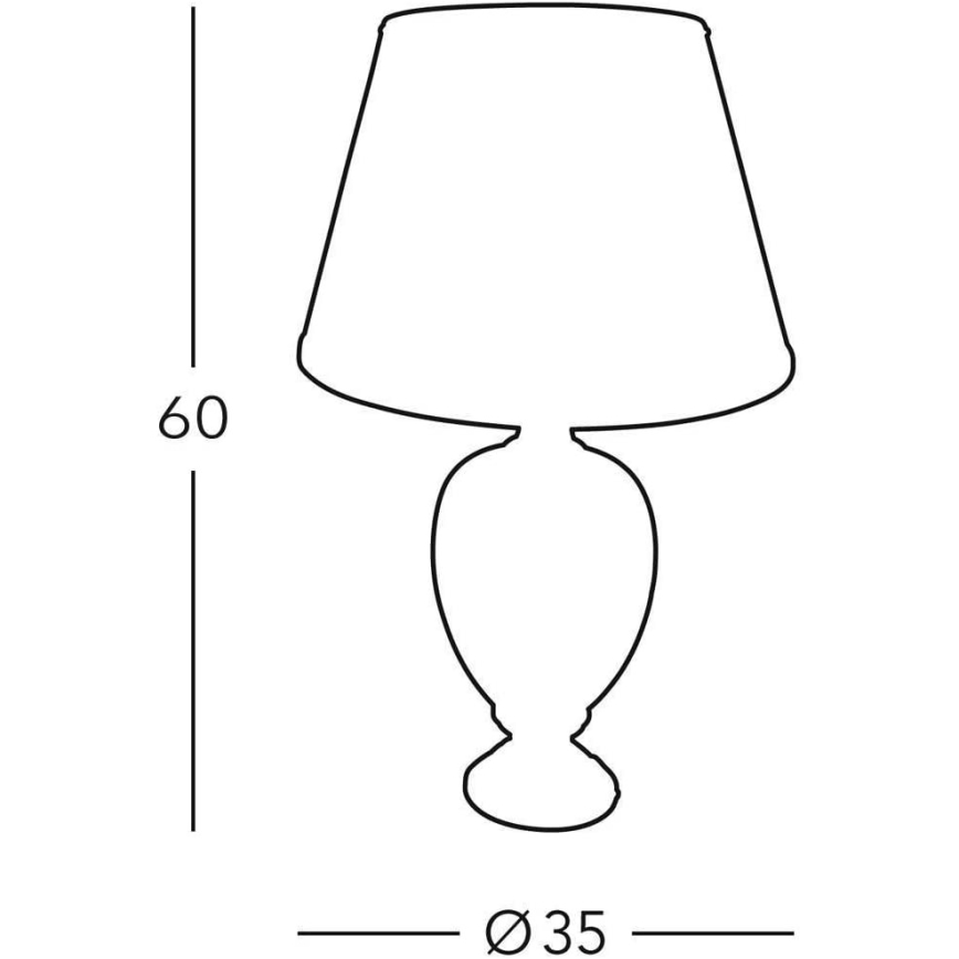 Kolarz 780.70 - Stona lampa GIARDINO 1xE27/100W/230V