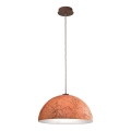 Kolarz A1339.31.Co.VinCu/40 - Luster na sajli CULT 1xE27/100W/230V, prečnik 40 cm, u bakarnoj boji