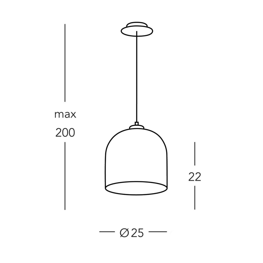 Kolarz A1352.31.Gr - Luster na sajli NONNA 1xE27/60W/230V hrast/bela/siva