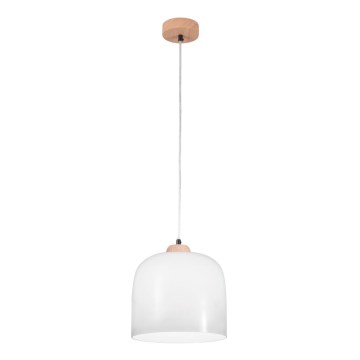 Kolarz A1352.31.W - Luster na lanku NONNA 1xE27/60W/230V hrast/bela