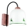 Kolarz A1352.61.G.100 - Zidna lampa NONNA 1xE27/60W/230V jelenji hrast/bela/zelena