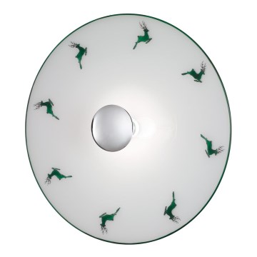 Kolarz A1353.61.XL.5.G.100 - Zidna svetiljka NONNA 1xE27/100W/230V jelenja zelena