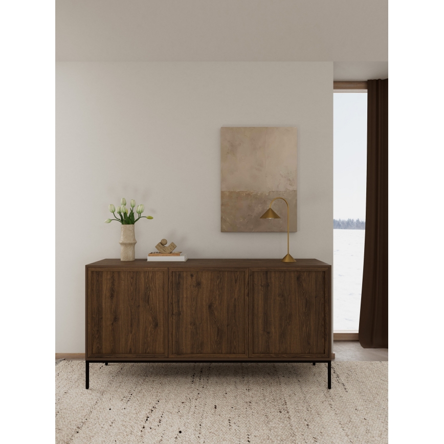 Komoda ALIN 158x40 cm braon