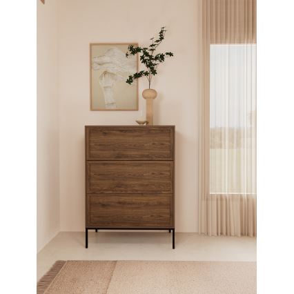 Komoda ALIN 80x40 cm braon