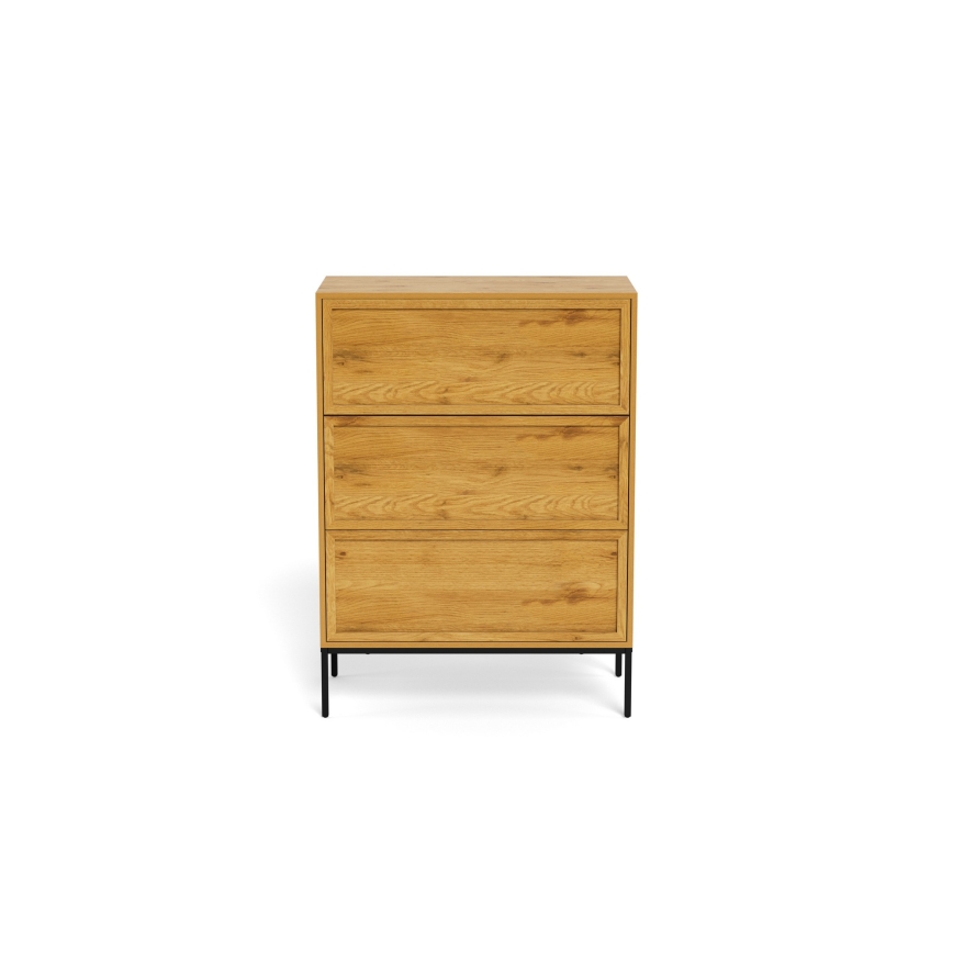 Komoda ALIN 80x40 cm svetlo braon