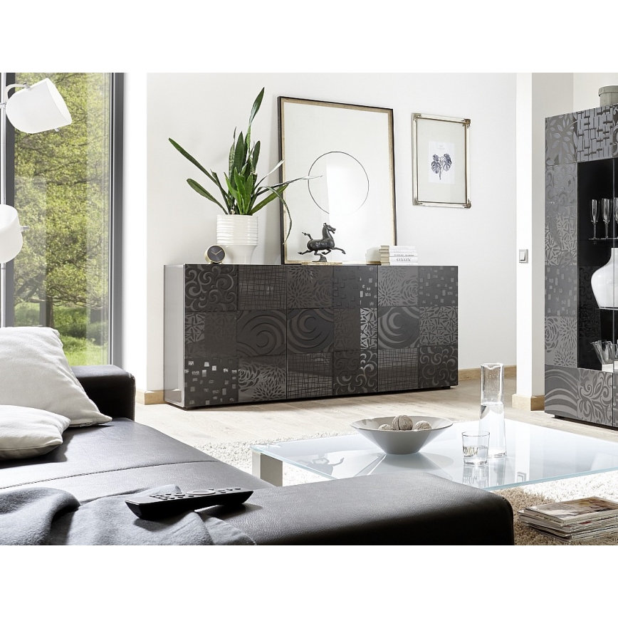 Komoda ARIA antracit