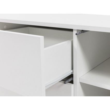 Komoda GESITA 93x41 cm bela