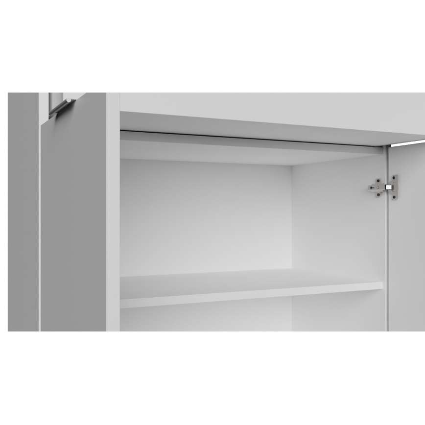 Komoda HOPE 80x78x35 cm bela