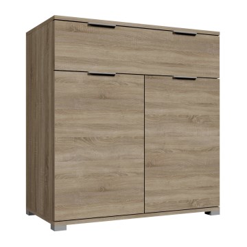Komoda HOPE 80x78x35 cm hrast sonoma