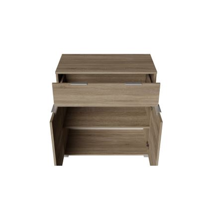 Komoda HOPE 80x78x35 cm hrast sonoma