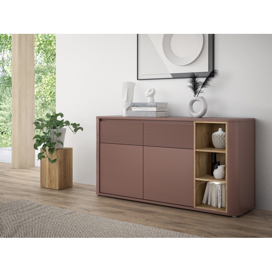 Komoda INAR braon/hrast