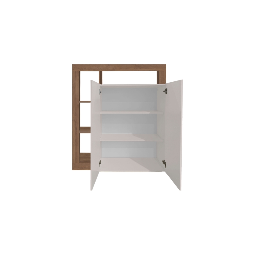 Komoda LENOR kašmir/hrast