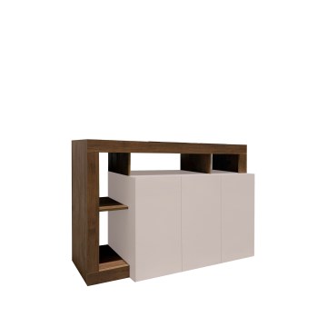 Komoda LENOR kašmir/hrast