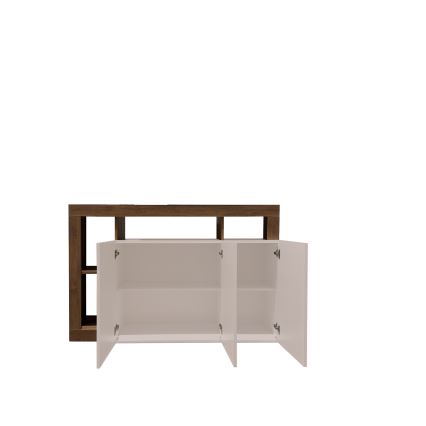 Komoda LENOR kašmir/hrast