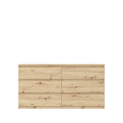 Komoda MAO sa fiokama, hrast Artisan