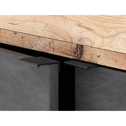 Komoda RUNEA svetlo braon/antracit