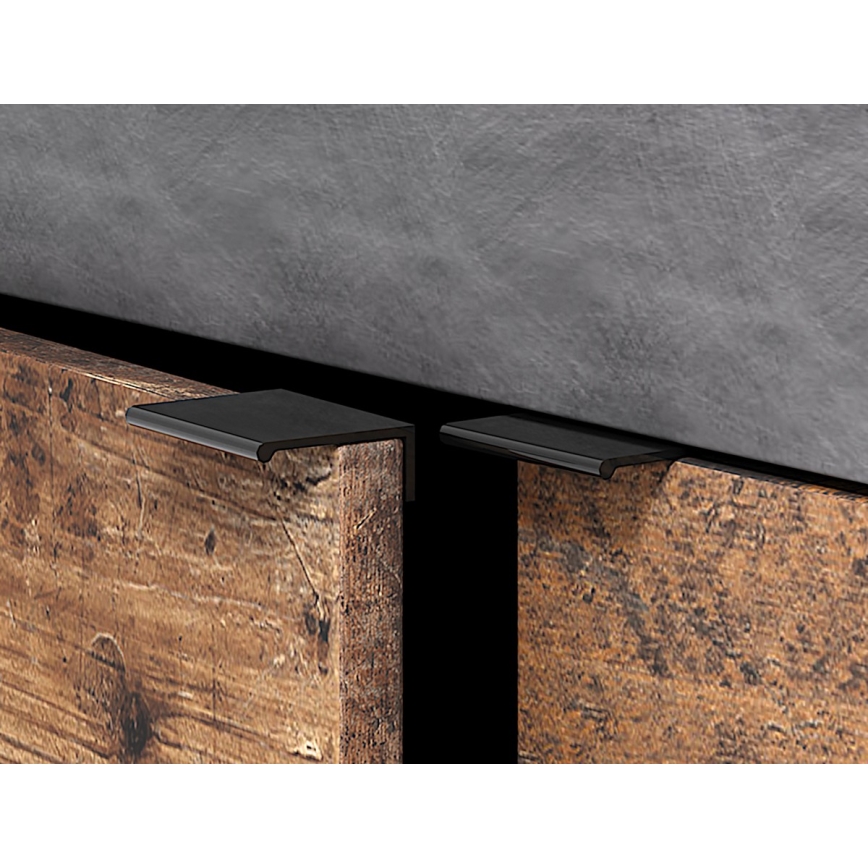 Komoda RUNEA tamno braon/antracit