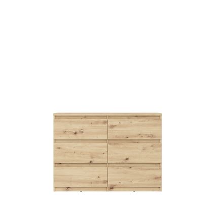 Komoda sa fiokama MAO, hrast artisan