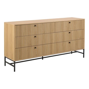 Komoda sa fiokama OLIVIA, hrast