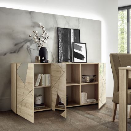 Komoda TAVRI, hrast sonoma