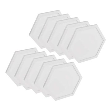 Komplet 10x RGBIC prigušiva LED panel/1,9W/230V Wi-Fi Tuya