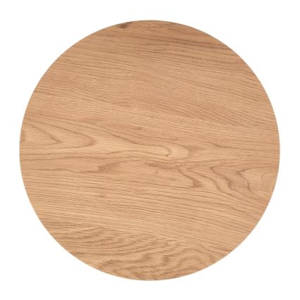 Komplet 2 konferencijska stočića ZENYA, hrast/crna