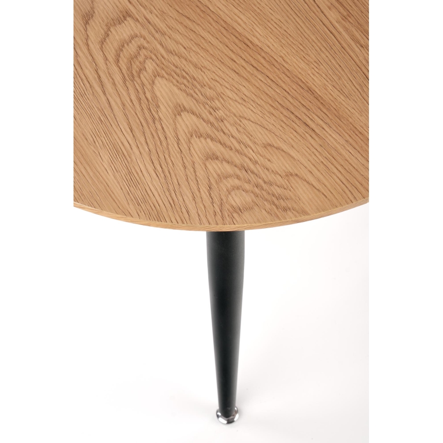 Komplet 2 konferencijska stočića ZENYA, hrast/crna