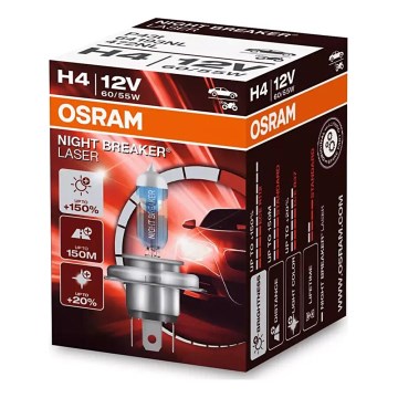 Komplet 2x auto sijalica NIGHT BREAKER H4 P43t/60/55W/12V 3900K - Osram