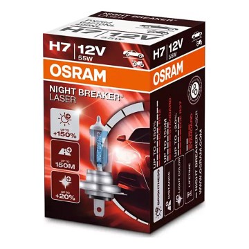 KOMPLET 2x auto sijalica NIGHT BREAKER H7 PX26d/55W/12V - Osram
