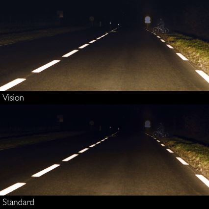 Komplet 2x automobilske sijalice Philips VISION 12342PRC2 H4 P43t-38/60W/55W/12V 3200K