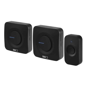 KOMPLET 2x Bežični zvončić na baterije 3xAAA + 1xA23 IP56