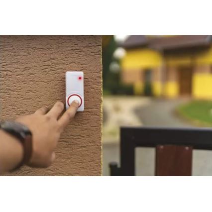 KOMPLET 2x bežični zvončić za utičnicu 230V IP44