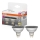 KOMPLET 2x LED prigušiva reflektorska sijalica MR16 GU5,3/5W/12V 2700K 36° CRI 90 - Osram