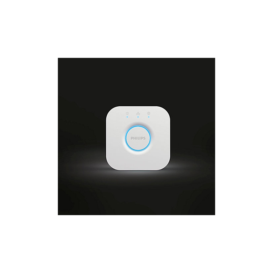 Komplet 2x LED prigušiva sijalica Philips Hue WHITE AMBIANCE GU10/4,2W/230V 2200-6500K + Hue bridge