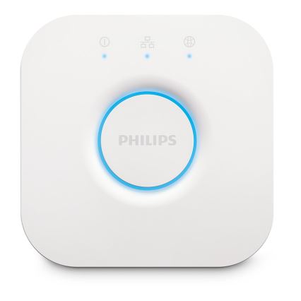 Komplet 2x LED prigušiva sijalica Philips Hue WHITE AMBIANCE GU10/4,2W/230V 2200-6500K + Hue bridge