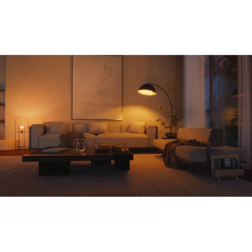 SET 2x prigušiva LED sijalica Philips Hue WHITE AMBIANCE E27/6W/230V 1000-20000K