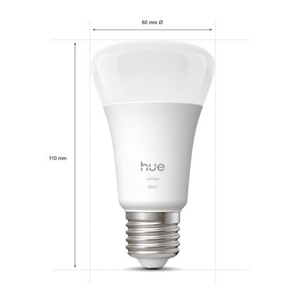 KOMPLET 2x LED prigušiva sijalica Philips Hue WHITE E27/7W/230V 2700K