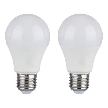 Komplet 2x LED prigušiva sijalice A60 E27/9W/230V 6400K