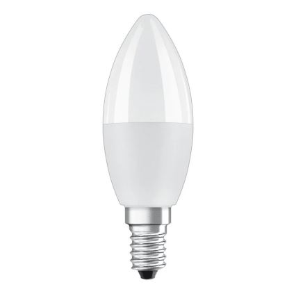 KOMPLET 2x LED RGBW prigušiva sijalica B38 E14/4,9W/230V 2700K + daljinski upravljač - Osram