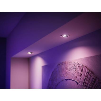 Komplet 2x LED RGBW prigušiva sijalica Philips Hue White And Color Ambiance GU5,3/MR16/6,3W/12V 2000-6500K