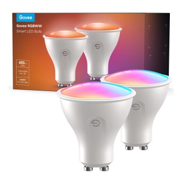 Komplet 2x LED RGBWW prigušiva sijalica GU10/4,8W/230V 2700-6500K Wi-Fi - Govee
