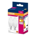 Komplet 2x LED sijalica B38 E14/7,5W/230V 3000K - Osram